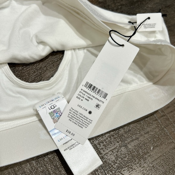 NWT UGG Gwendolyn bralette in white - Picture 5 of 5